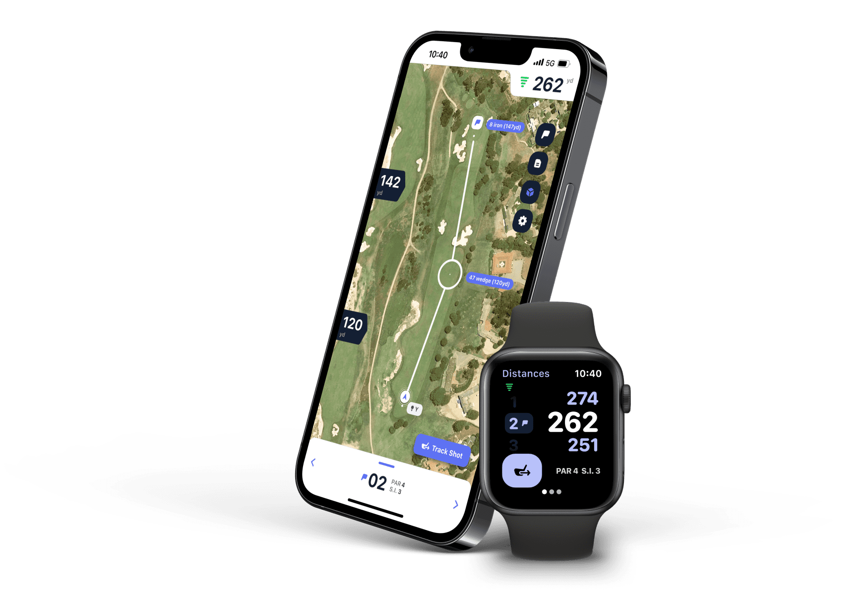 Our App has GPS tracking - download today! - Rusted Rail Golf Club