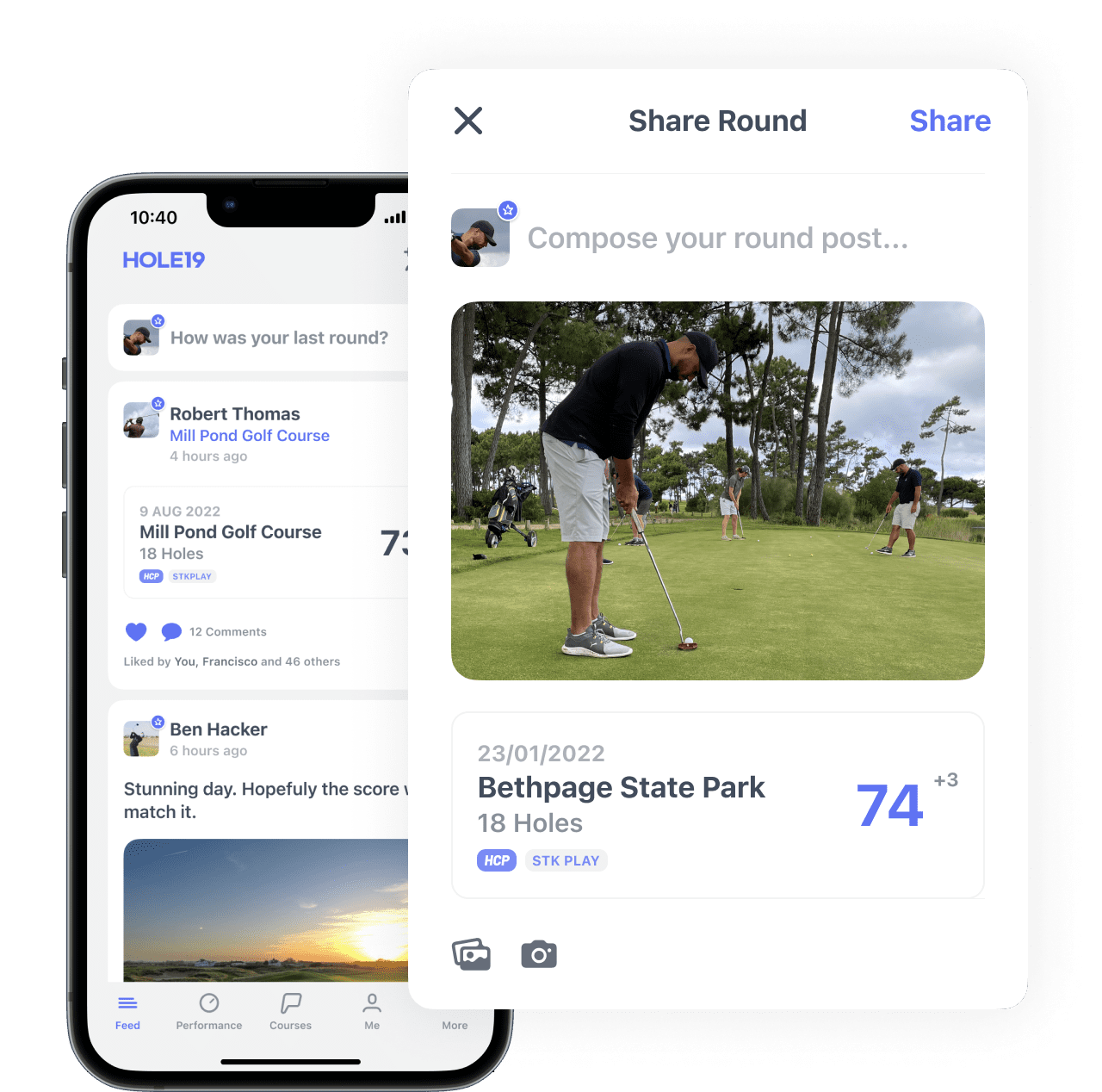 Golf GPS App - My Online Golf Club